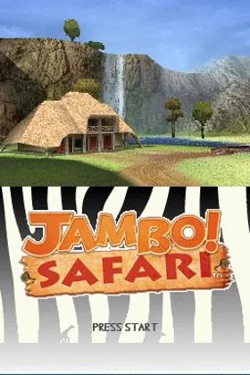 Jambo! Safari - Animal Rescue (USA) (En,Fr,De,It) screen shot title